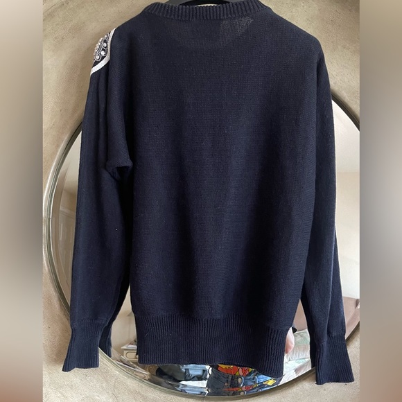Vintage Pierre Cardin embroidered sweater size M - Picture 6 of 6